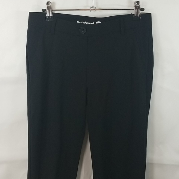 Betabrand Black Dress Pant Yoga pants - Picture 7 of 8